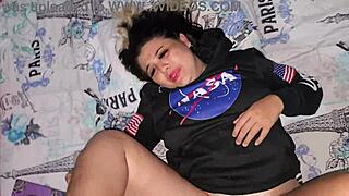 What Happens When Blonde Latina Begs For My Hot Cumshot?