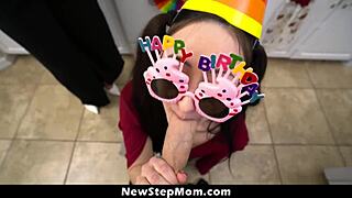 Stepmom and Stepsis Seduce Heartbroken Stepson in Naughty Threesome Party