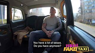 fake taxi driver flashes tits pussy spreads legs wide