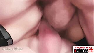 Watch Double Vaginal Creampie Drip from Sloppy Seconds Close-Up!