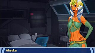 orange trainer gropes big tits and ass while dancing in tight boob showcase 9