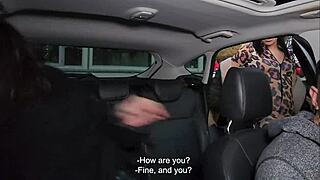 lucky uber driver assfucks three latinas outdoors paying with their tight holes