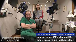 doctor blasts kalani luana's tanned ass with cum backstage pov