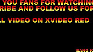 Hidden Cam Catches BBW Wife's Big Ass Doggystyle With Masked Friend