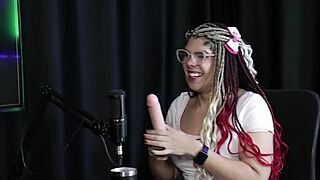 brazilian trans sofie lollipop kisses presenter tastes milk shows epic boquete swingers