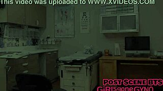 channy crossfire's latex anal fingering backstage spread