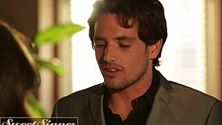 gia paige surprises tyler nixon lingerie worship and riding