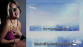 Baby Can't Sleep? Watch Exotiqfox Goon And Masturbate POV