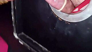 Gloryhole Swingers' Hottest Hole: Big-Cock Latina Brunette Flashes Tits for Exhibitionist Casting Domination.