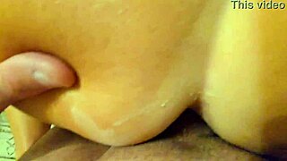 Amateur Wife's Sloppy Wet Pussy for Boss Doggystyle