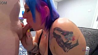 pervy milf cum slave livie blainn forces daniel to swallow every drop