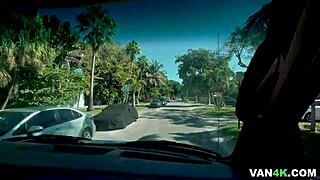 hey tony rubino rails petite kourtney kai hard in bus backseat!