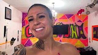 i got naked for the delivery guy and called him inside he couldn't resist fucking my huge ass perfect tits deepthroat