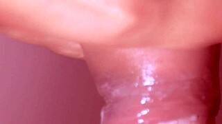 step sis first facial cumshot blows me pt1!!