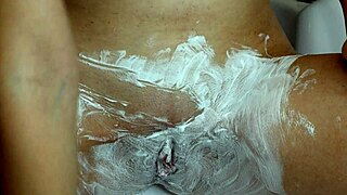 wanna see this hairy pussy get shaved super closeup or what?