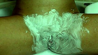 wanna see this hairy pussy get shaved super closeup or what?