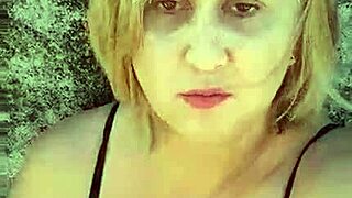 blonde milf flashes huge natural tits big pussy lips beach fetish