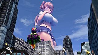 whoa this huge tall fetish giantess is insanely hot 😍🔥