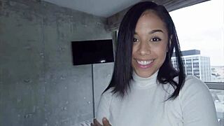 latina taunts asian cock in raceplay fun