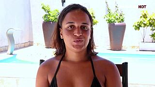 maya pimentinha bent over big cock anal pov ride
