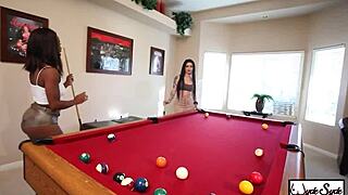 Harmonie Marquis Plays Intensely with Each Other's Big Tits and Pussy