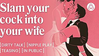 BRIDE BEGS HUSBAND'S COCK mid-wedding!! deep creampie finish!