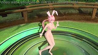megurine luka nude bunny costume big tits ass popipo diva mod