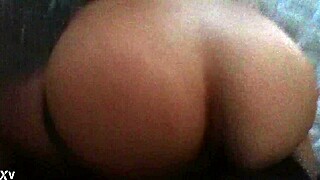 Latina ex-girlfriend bends over for big ass doggystyle pounding