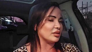 app driver milf's big tits make my rides so happy