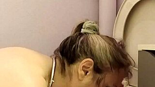 Slave F Licks Toilets in Extreme Shibari Bondage and Humiliating French BDSM!