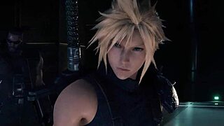 tifa's topless tease on monkey bars