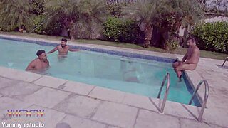 Aylla Mel's Double Anal By 3 Monster Cocks No Pussy