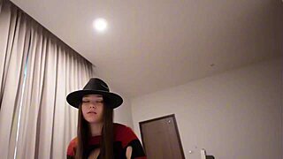 half-sister shares scary stories before bent over creampie session
