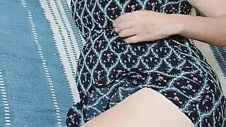 Homemade Babe's Sensual Tease Awaits Your Gaze