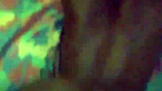 ebony teen 18+ fat ass bounces hard during backshots pounding