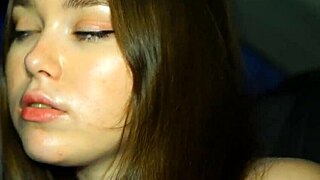 Petite Brunette Pays Taxi Fare with Wet Pussy and Sloppy Blowjob