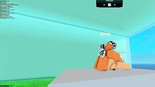 Texting Roblox Slut Begs for Monster Cock While Getting Fucked Hard