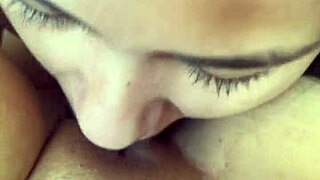brazilian girlfriend's tongue sends me to heaven squirting orgasms in group