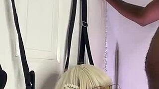 mistress rides slave face bareback pussy squirt full bdsm movie xred