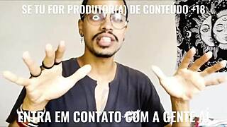pawg brazilian amberzinha falls bed interracial cowgirl doggy moaning submissive!