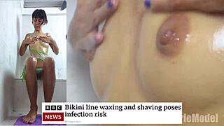 oiled hairy latina pussy bunny why skip shaving closeup?