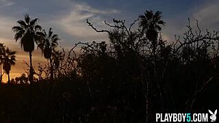 damn tiny canadian blonde milf katie jean strips outdoors hot