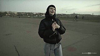 hey ask me to bang petite brunette in hardwerk orgy cage