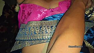 Chubby Indian Bhabhi Cheats Doggy Missionary Blowjob Huge Cock Almost Caught