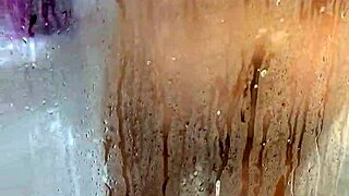 Amirah Anastasia Strips Naked in Steamy Shower