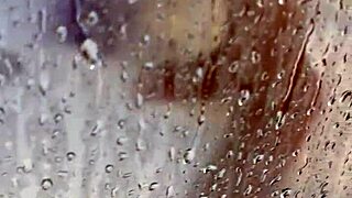 Amirah Anastasia Strips Naked in Steamy Shower