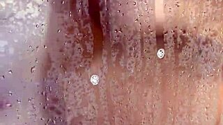 Amirah Anastasia Strips Naked in Steamy Shower