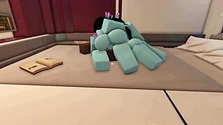 two fish mommies suck big dick then fuck each other futa style?
