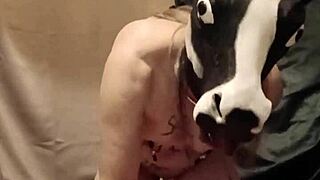 Humiliated French Slave Endures Anal Dildo Degradation