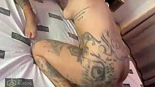 Chubby Brazilian Wife's Huge Ass Gaped By Monster Cock